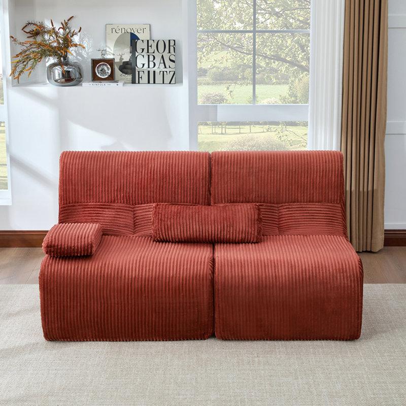 Canapé modulaire 63,7 po Modern