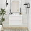 Meuble-lavabo simple avec plateau Gombach-186556009