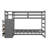 Eulanda Kids Twin Over Twin Bunk Bed with Trundle with Drawers