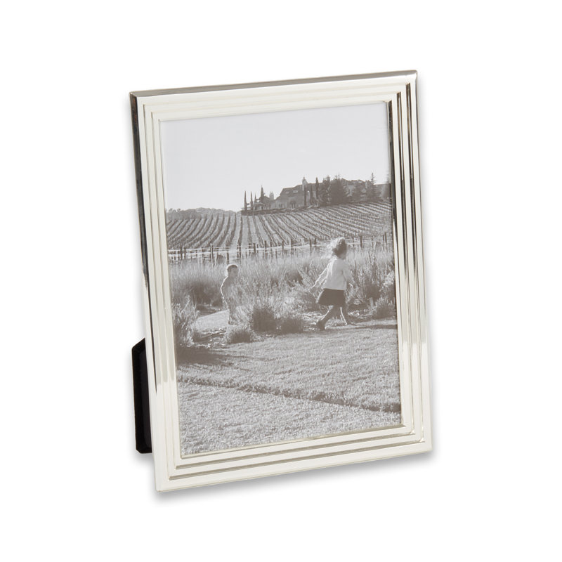 Silver Single Picture Frame Picture Frame, 8"  W x  10" H