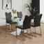 Table en verre de style moderne
