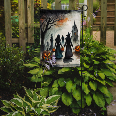 Vampires Spooky Halloween Garden Flag