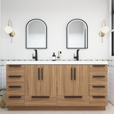 Carla Freestanding Bathroom Vanity with Double Sink