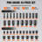 Impact Sockets Set 43pcs 6-Point 1/2in Drive Bit Ratchet