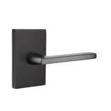 Cortina Flat Privacy (Bed & Bath) Door Lever with Rectangle Rosette