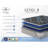 Restonic Comfort Care 14" Hybrid Mattress, Individual Pocketed Coil Mattress-808844768