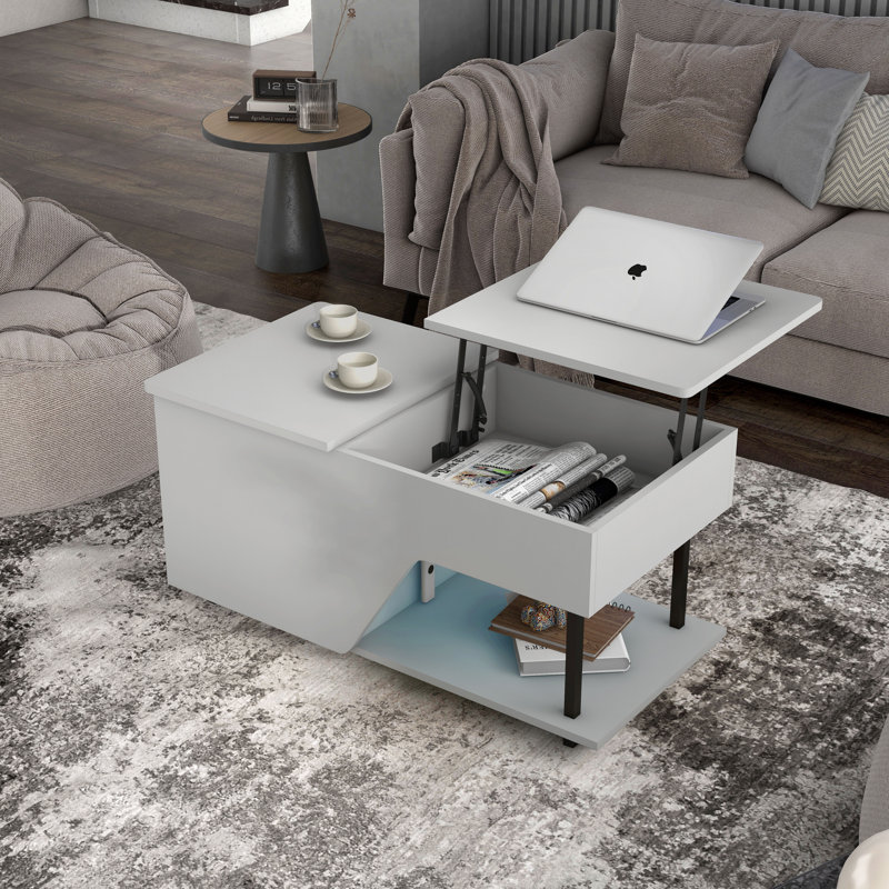 Juni Lift Top Coffee Table with LED
