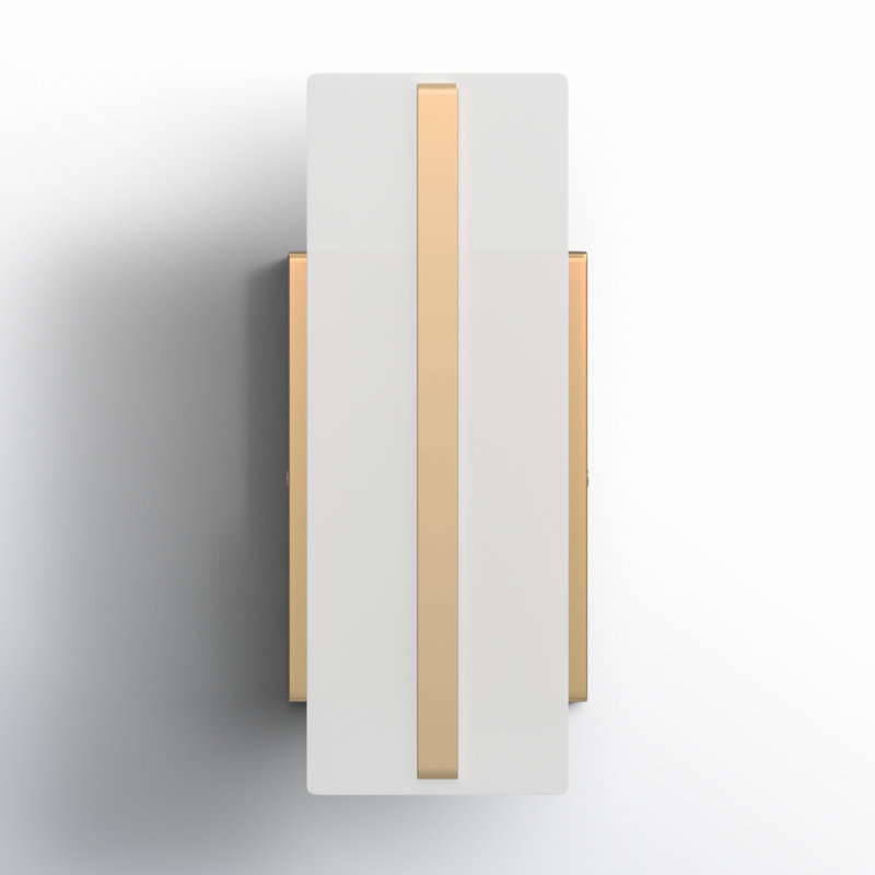 Dex 1 - Light Bath Sconce, Satin Brass