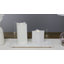 Ensemble de 2 bougies rectangulaires scintillantes incandescentes à DEL 8 po-93533085
