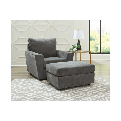 Fauteuil et repose-pieds Kerma