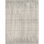 Hand Knotted Wool Plaid Area Rug in Ivory/Charcoal