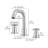 Widespread 2-handle Bathroom Faucet-66830470