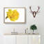 Sole Yellow Daffodil - Picture Frame Painting Print-56705519-56705520