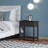 End Table, Narrow Side Table with Flip Top, Storage Cabinet