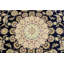 Tapis oriental Indo-Nain 7 x 10 Taille exacte: 6 pi 8 po x 10 pi 3 po