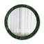 Huldar Glass Flat Wall Mirror