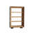 Vintage Wooden Bookshelf With A Rustic Finish