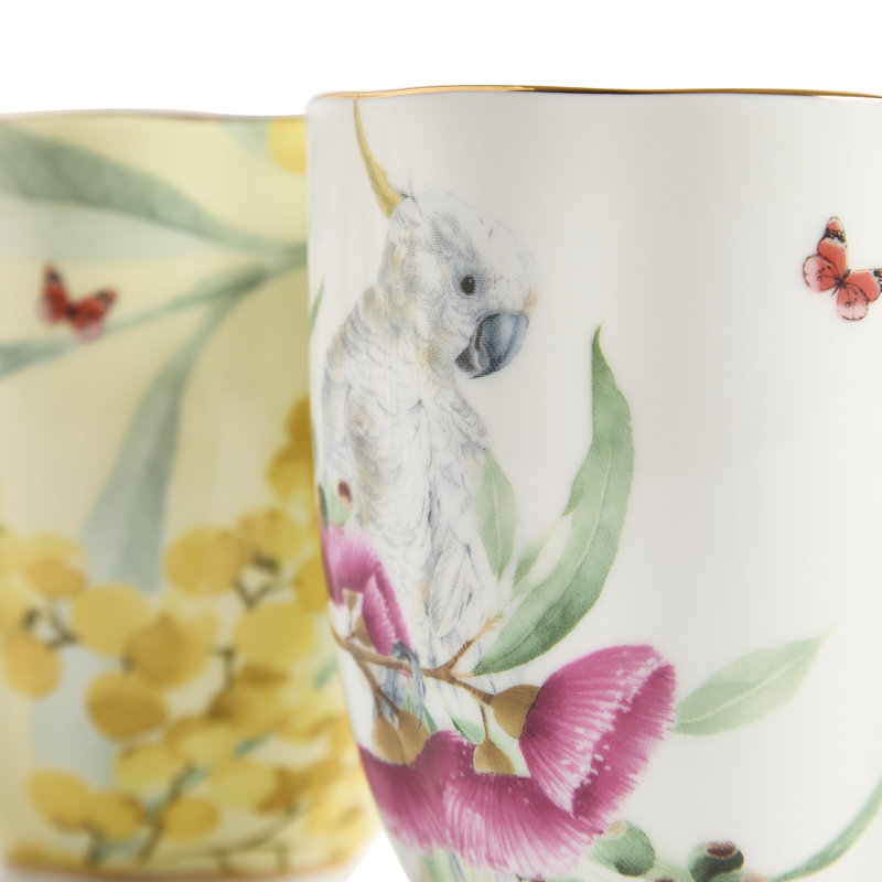 Royal Albert  Miranda Kerr Australiana Mug 13.5oz, Set of 4