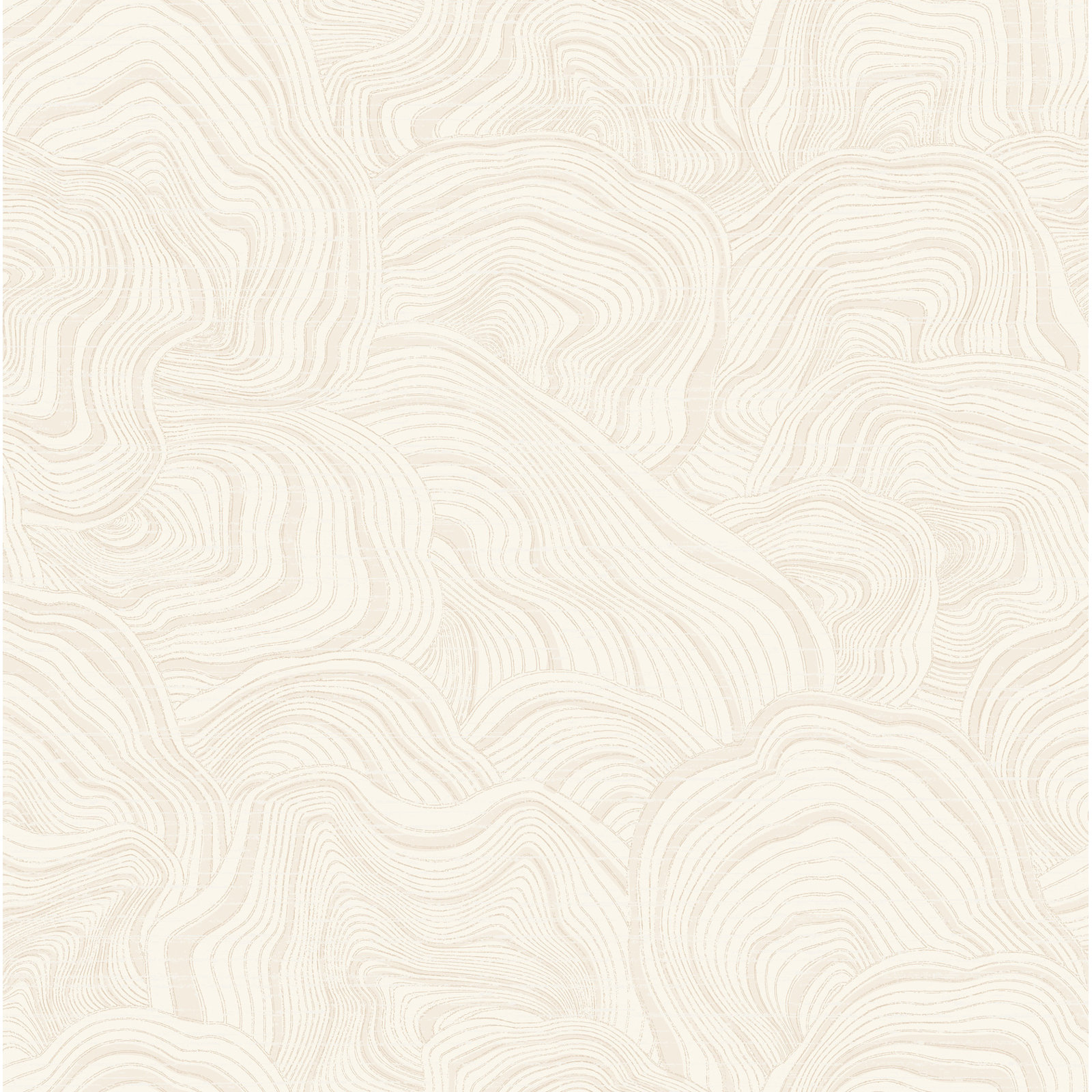 Nessa Abstract Wallpaper, White