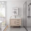 Armoire de salle de bain avec miroir à fixation murale à DEL pour salle de bain