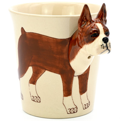 50FA10A5CF574F39BB887595792DA001 Boxer (brown) Mug 10 Oz