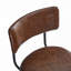 Tabourets de comptoir pivotants en similicuir