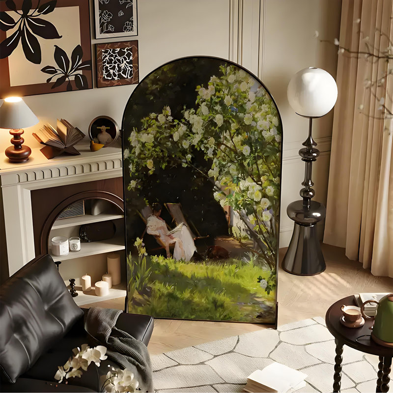 Garden Afternoon Screen, 70.87" H x 31.5" W x 1.57" D
