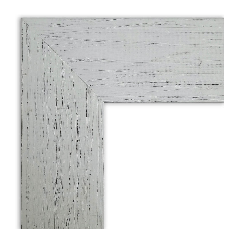 Miroir de salle de bain Prynne, H 26 po x l 32 po, Blanc