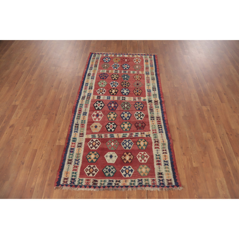 Vegetable Dye Kilim  Oriental Rug 3x6
