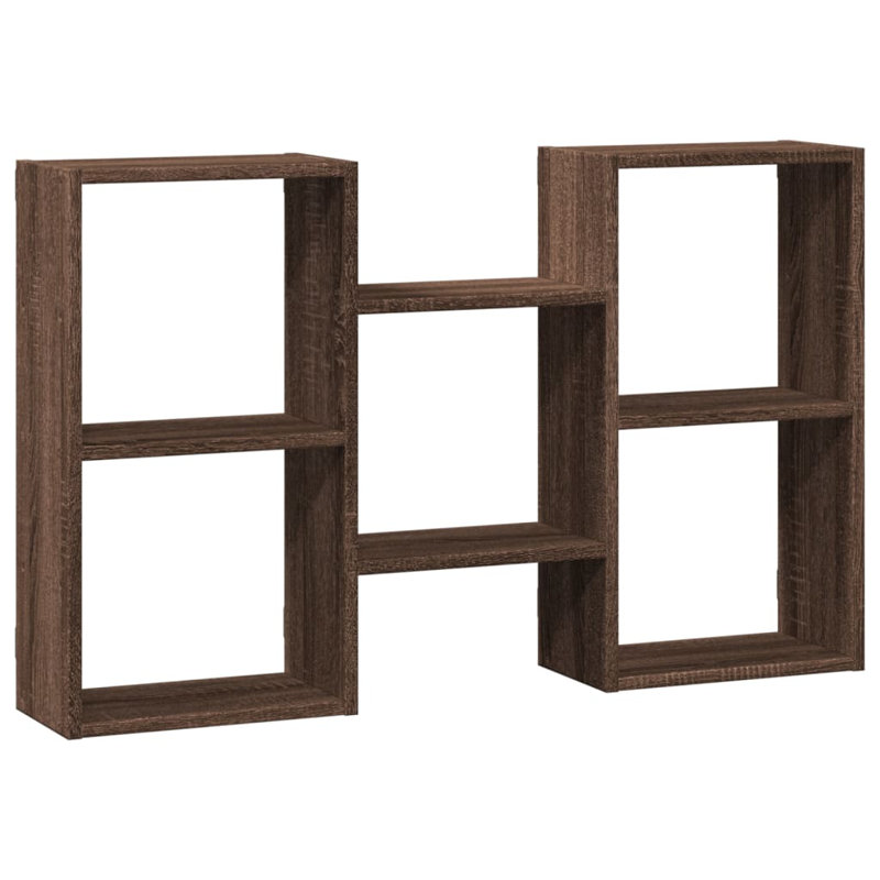 Romanita Floating Shelf, Brown Oak