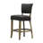 Barraza Upholstered Counter Stool with Solid Wood Frame