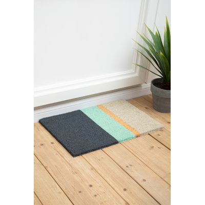 Filta Non-Slip Striped Doormat