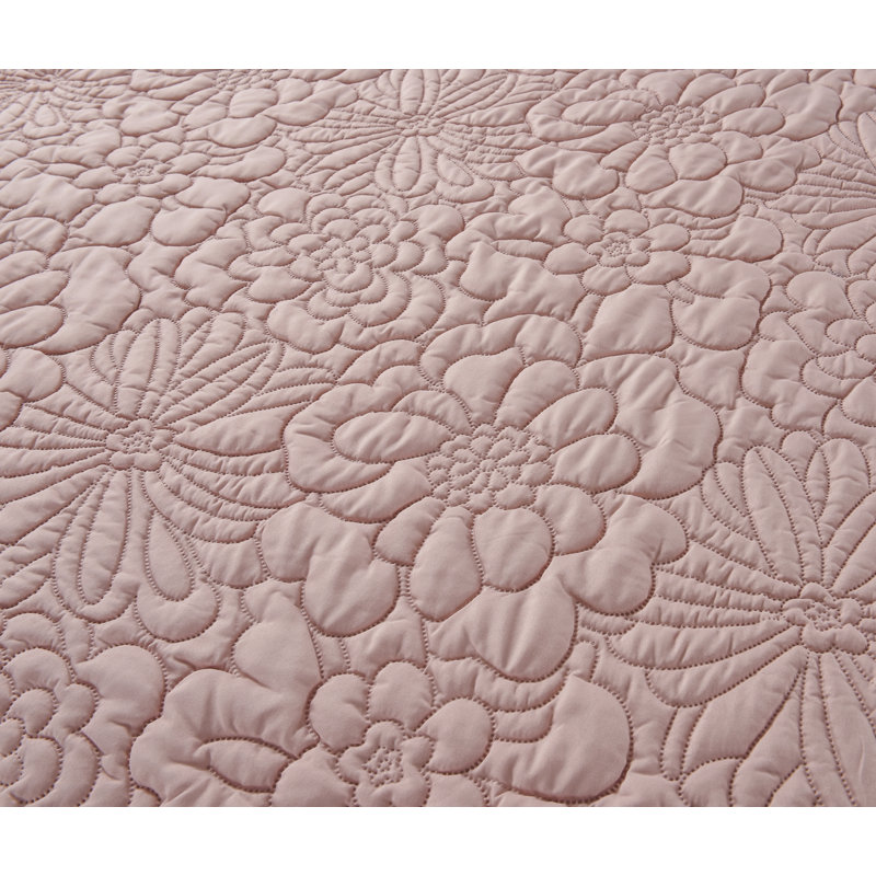 3d Embossed Chunky Floral Pattern Duvet Set, 200 x 135 cm