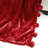  Flannel Fleece Pom Pom Blanket-861812499-861812502