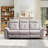 Joniah 84.65''Wide Pillow Top Arms Reclining Sofa with USB Charging-977987908