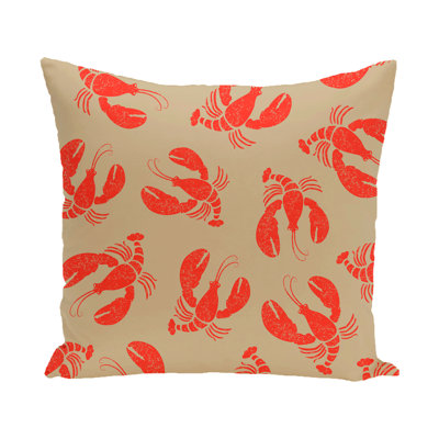 Nautical Nights Outdoor Reversible Throw Pillow
