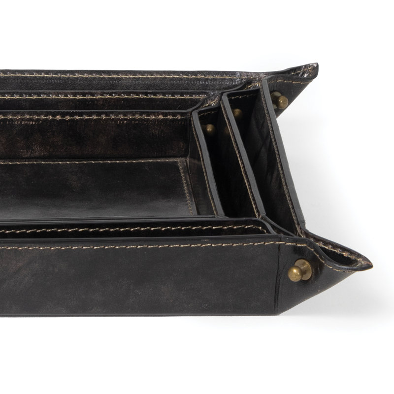 Derby Decorative Tray, Black