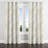 Floral Window curtains - Green Beach Grass Grommet Curtain - 1 Panel-1058820502-1058820496