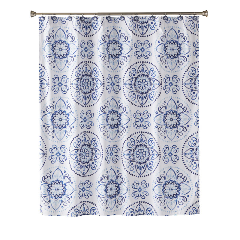Greig Geometric Shower Curtain