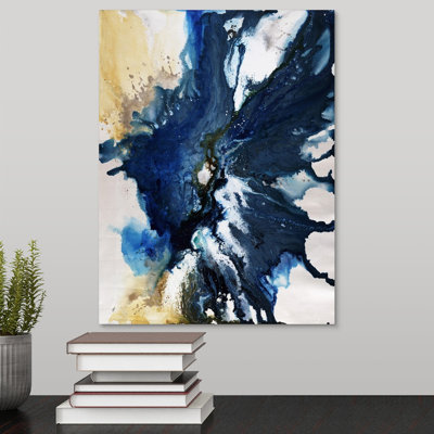 " Uniform Pitch " by Rikki Drotar Painting Print
