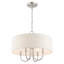 Luminaire suspendu tambour simple à 4 lumières Miala-1517255113