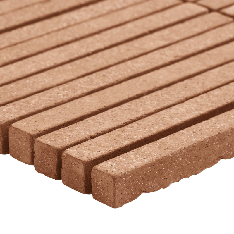  Terra Cortona Mini Brick Matte Terracotta Mosaic Floor And Wall Tile