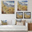 Coquillages sur la plage - reproduction d'art nautique et côtier sur toile-66804074-66804075