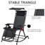 Haniel Garden Rocking Chair Folding Recliner Outdoor with Headrest-1731775577-1731775576