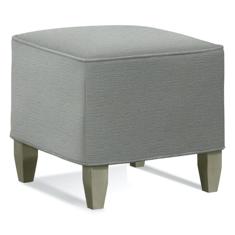 Brooklyn Square Ottoman, Beige Performance Fabric Polypropylene/Olefin, Graystone