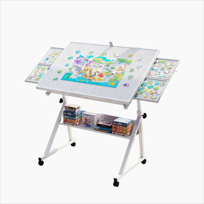 Tableau 1500 pièces en métal 1500 pièces pour 4 adultes avec 4 plateaux