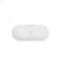 67'' Glossy Acrylic Freestanding Soaking Bathtub With Integrated Slotted Overflow And Brushed Nickel Toe-Tap Drain