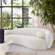 Kendall 90'' Velvet Upholstered Sofa