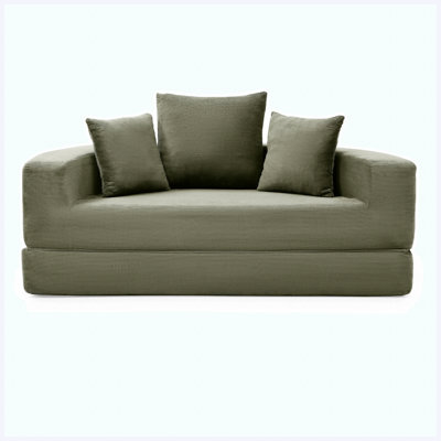 Convertible Sofa Bed Sleeper Couch | Convertible sofa couch bed,multi-functional,circular bed,adjustable Futon sofa,No Assembly compressed corduroy fl