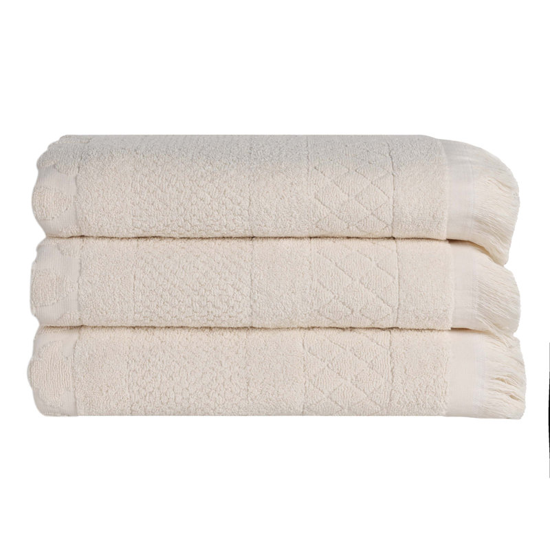 Serviette de bain Rolla, Ivoire ivoire, Essuie-mains - paquet de 6